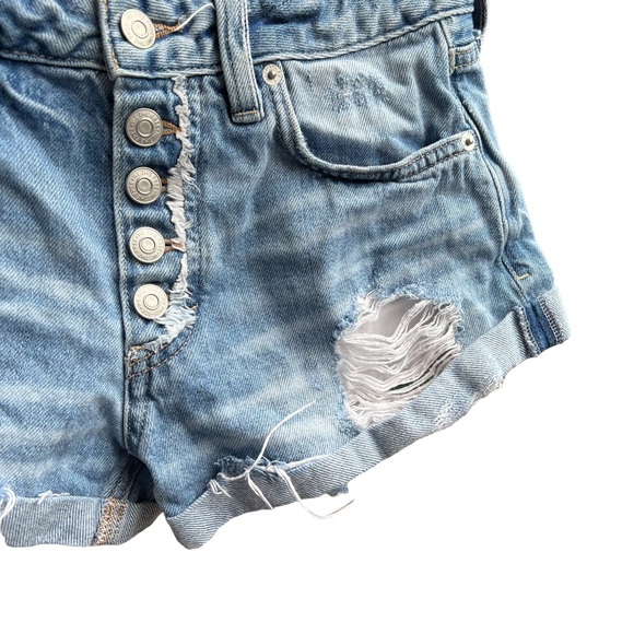 Free People We The Free Romeo Rolled Cut Off Shorts - Picture 8 of 12